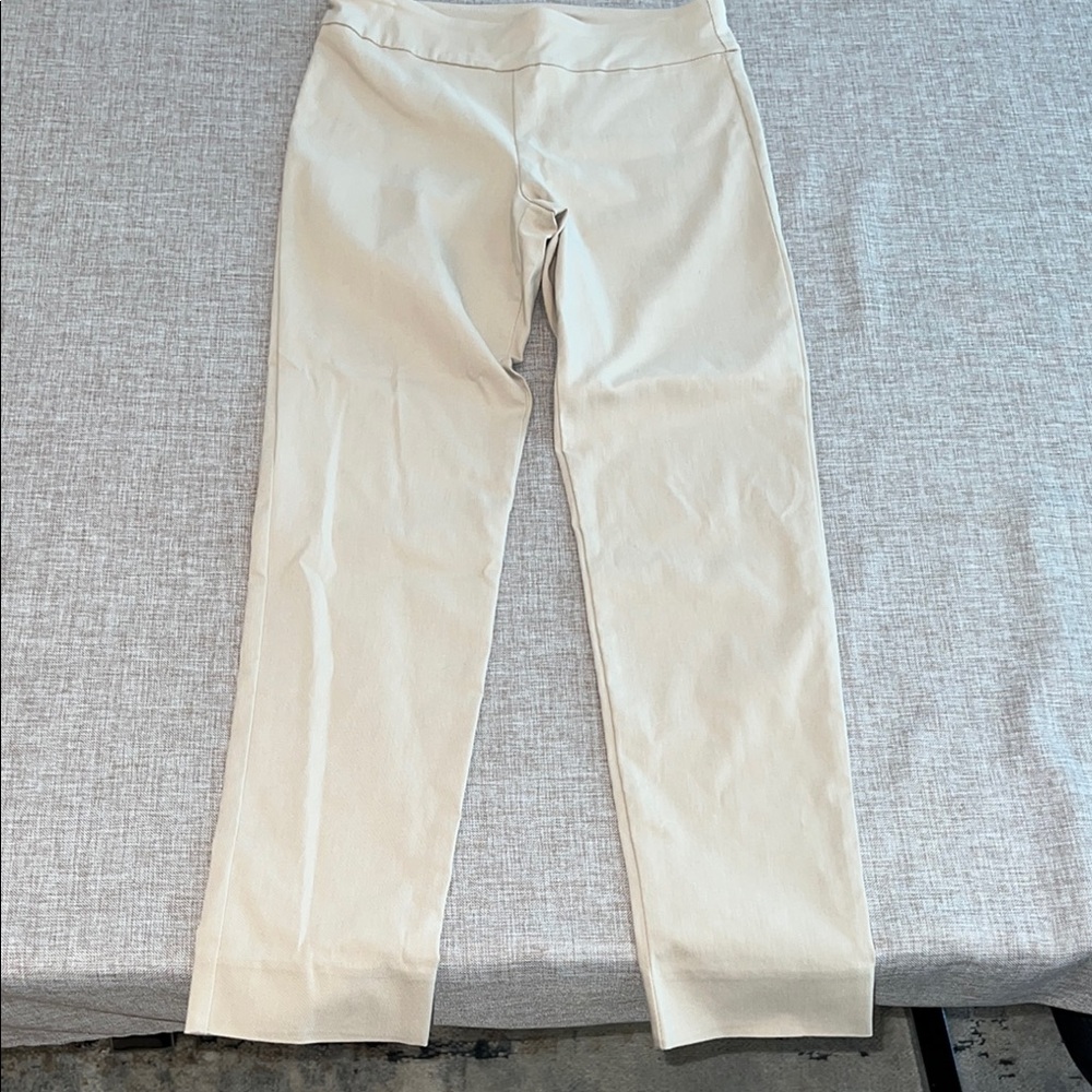 Krazy Larry Ankle Pull On Pant Style P507 - Cream/Tan